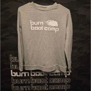 Burn Boot Camp Gray Sweatshirt